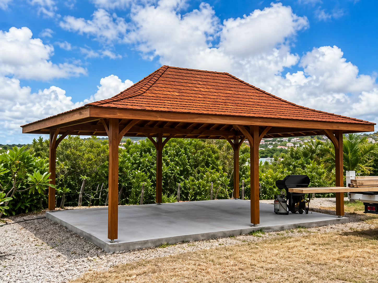 Carbet bois sur mesure Martinique — MCBC-ACI