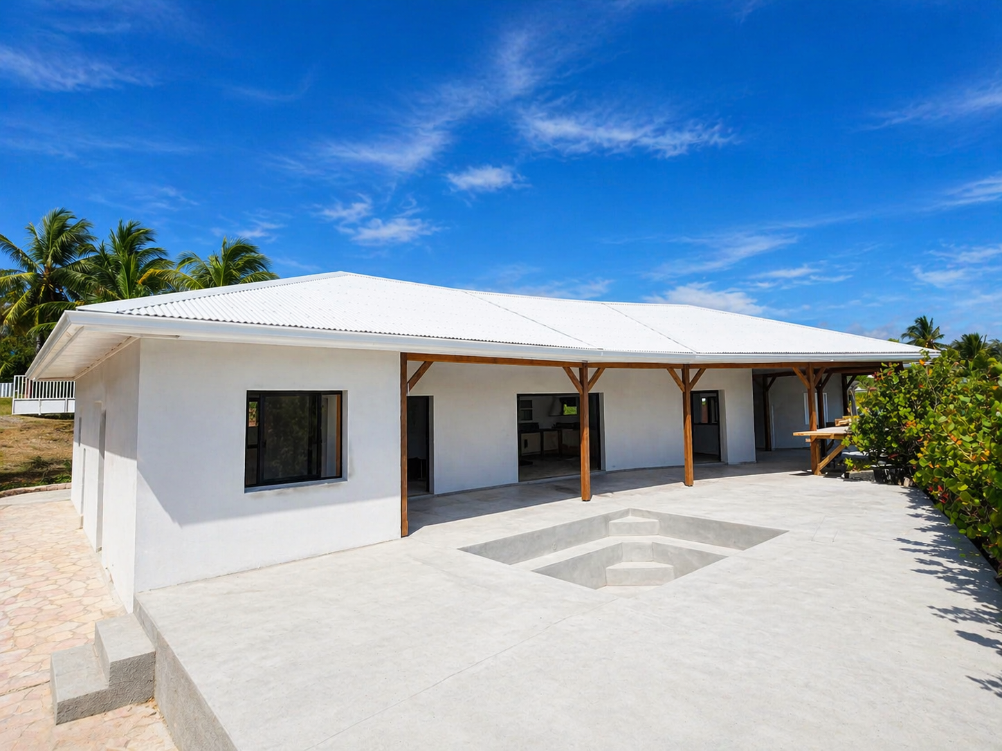Chantier charpente ossature bois Martinique — MCBC-ACI